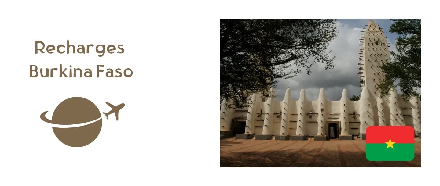 Recharges Burkina Faso avec Joxko !