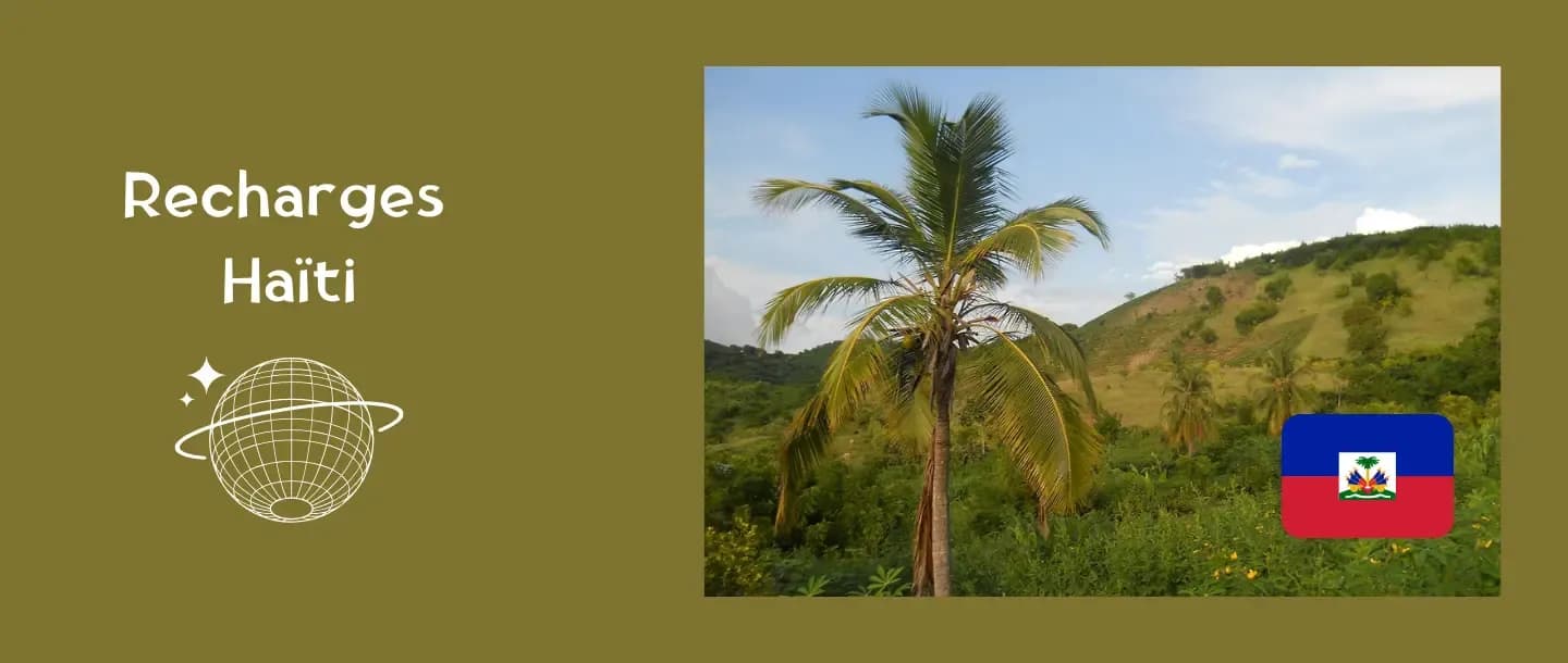 Recharges Digicel Haïti et Natcom Haïti avec Joxko !