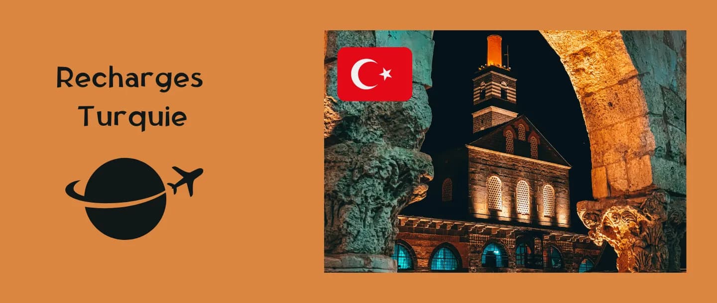 Recharges mobiles pour la Turquie avec Joxko !
